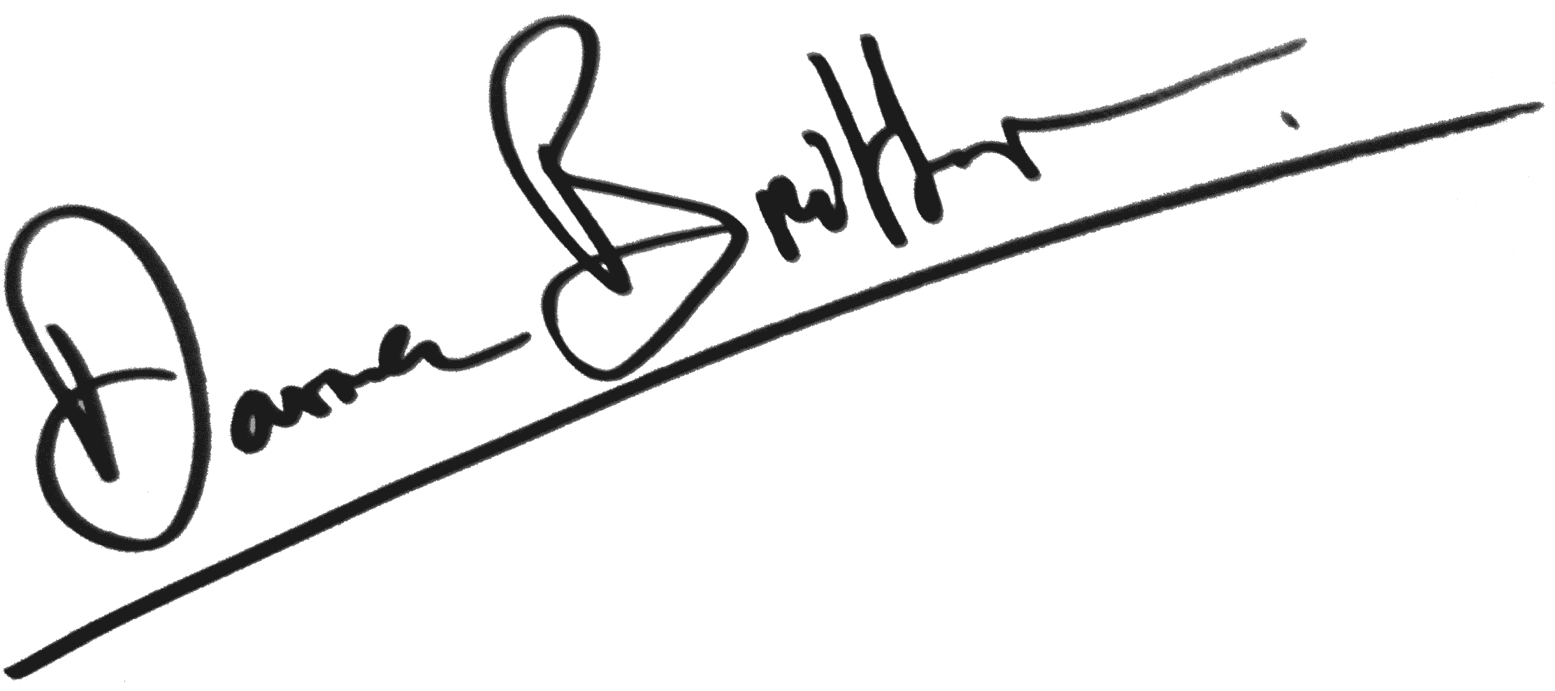 Darren Britton signature